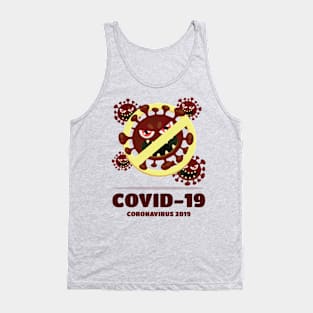 Stop Corona Virus Tank Top